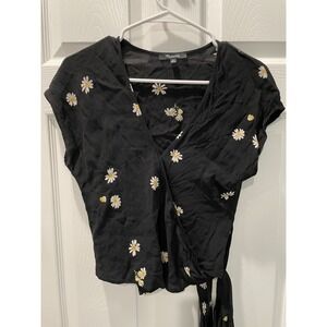 Madewell Daisy Wrap Top